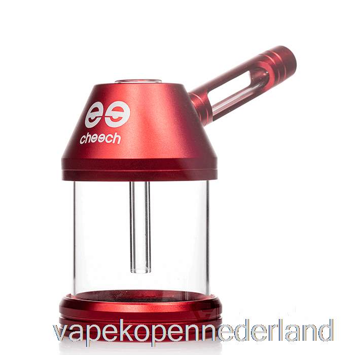 Vape Nederland Cheech Glas Metaal Oliekan Bubbler Rood